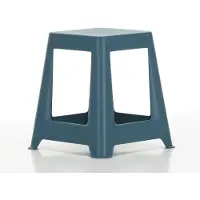Vitra Hocker Chap blau, Designer Konstantin Grcic, 43x45.5x43 cm