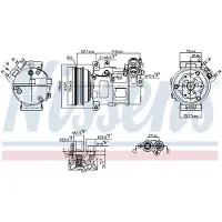 Nissens Klimakompressor 890776