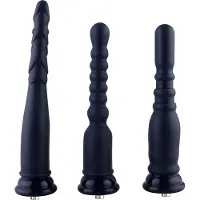 Hismith Premium 3-teiliges Anal Starter Kit KlicLok und Saugnapf