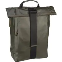 Jost Viborg Backpack Courier in Olive (25.8 Liter), Rolltop Rucksack