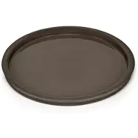 Serax - Dune Teller by Kelly Wearstler, Ø 23 cm, Slate / braun (2er-Set)