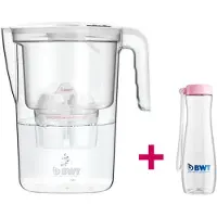 BWT Tischwasserfilter 2.6 Liter Mg2+ ManTimer+Tritan Trinkfl 0.5 Liter