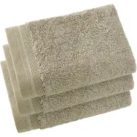 De Witte Lietaer Gästehandtuch Contessa Taupe (40 x 60 cm) (3er Set)