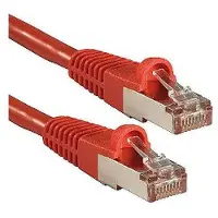 Lindy 47166, 5 m, Cat6a, S/FTP (S-STP), RJ-45, RJ-45, Rot