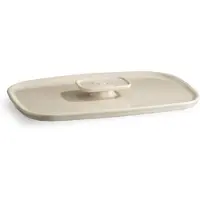 Emile Henry Deckel Emile Henry Auflaufform Cream 30,5 x 22,5 cm