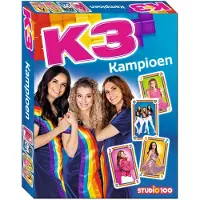 K3 Studio 100 Champion Kartenspiel – Mitsingen mit Hanne, Marthe und Klaasje