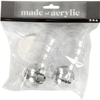 Creativ Company CC Acrylkugeln 2-teilig d:5 cm 10 Stück
