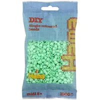 HAMA Beads Strijkkralen - Pastel Mint (98), 1000st.