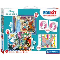 Clementoni Edukit 4 In 1 Disney Klassiker