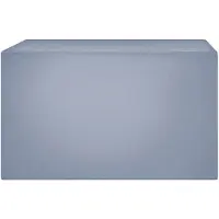 Beliani Regenschutz für Gartenmöbel Grau Stoff mit PVC Beschichtung 155 x 155 x 90 cm Rechteckige Folie Modern