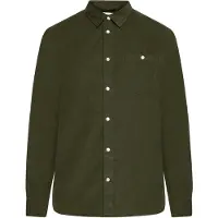 KnowledgeCotton Apparel Hemd Knowledge Cotton Apparel Men Regular Fit Corduroy Shirt Forrest Night-S