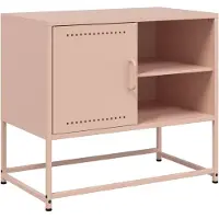 vidaXL TV-Schrank Rosa 68x39x60,5 cm Stahl