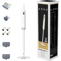 AENO SM1, Cordless mop, Weiß, Einzeltank, 0,38 l, 38 dB, 17 s