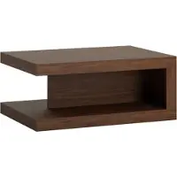 Feldmann-Wohnen Wohnzimmer-Set 5-teilig Alicante Anbauwand mit Couchtisch walnussfarben schwarzgrau
