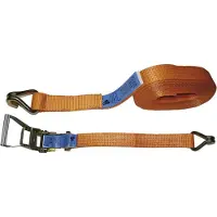 HFS Spanngurt (Zurrgurt) 2-teilig mit Ratsche und Haken, Zugkraft 800kg Länge 4m