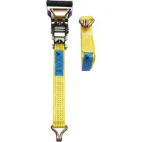 HFS Spanngurt (Zurrgurt) 2-teilig mit Ratsche und Haken, Zugkraft 5000kg Länge 10m