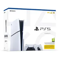 Sony Interactive Entertainment Playstation 5 Slim, PlayStation 5, Schwarz, Weiß, 16384 MB, GDDR6, 448 GB/s, AMD
