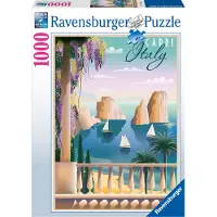 Ravensburger Postcard from Capri, Italy 17615