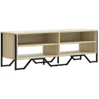 vidaXL TV-Schrank Sonoma-Eiche 122x34x41 cm Holzwerkstoff