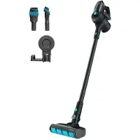 Cecotec Conga RockStar 1300 X-Treme, Stabstaubsauger, Beutellos, Schwarz, Blau, 0,6 l, Trocken, Zyklonal