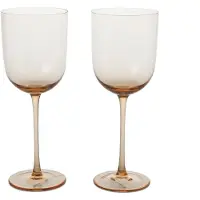 Ferm Living Rotweinglas Host Blush 360 ml (2er-Set)