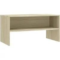vidaXL TV-Schrank Sonoma-Eiche 80x40x40 cm Holzwerkstoff