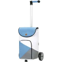 Andersen Shopper MANUFAKTUR Einkaufstrolley Unus Shopper Ester 47L Blue