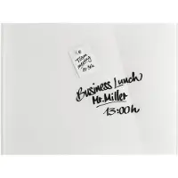 MAGNETOPLAN Glasmagnetboard (B x H) 800 mm x 600 mm Hvid 13403000