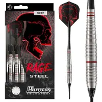 Harrows Rage Steel Softip Ragesteel Darts