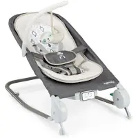 Ingenuity Baby-Liegestuhl Happy Belly Grau