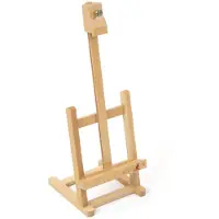 Kangaro Tisch-Staffelei, klein, Buchenholz Masse: (B)153 x (T)160 x (H)410 mm, für Leinwände bis 300 mm