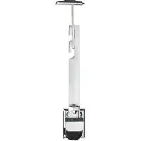 ABUS Gitterrostsicherung GS60 - Schutz für Kellergitter - 2er Set, 04631