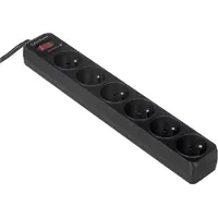 Cyberpower Tracer III B0620SC0-FR, 350 J, 6 AC-Ausgänge, Typ E, 200 - 250 V, 50 - 60 Hz, Schwarz