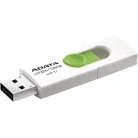 ADATA UV320, 128 GB, USB Typ-A, 3.2 Gen 1 (3.1 Gen 1), Dia, 7,9 g, Grün, Weiß