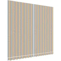 DKD Home Decor Markisenbespannung Mehrfarbig Gestreift 4x3,5 m