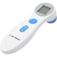 Dr. Senst Digitales Fieberthermometer Hochpräzise Temperaturmessung Infrarotes berührungsloses Fiebe