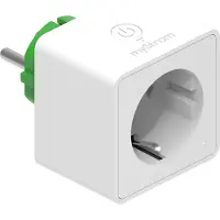 MyStrom WiFi Switch Steckdosen Zwischenstecker Stromverbrauch geeignet für Mini-PV-Anlagen Stromverbrauch messen + analysieren - Kompatibel mit SMART HOME by hornbach