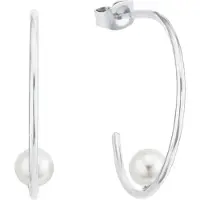 Amor Creole für Damen, Sterling Silber 925, Süßwasserzuchtperle amor Silber
