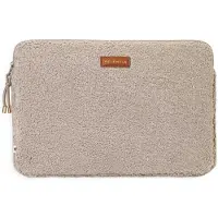 Selencia Teddy Laptop Hülle 15-16 Zoll - Laptop Sleeve - Sand