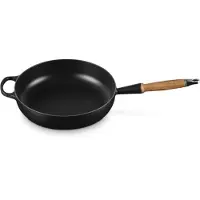 Le Creuset Sautépfanne Signature 28 cm Schwarz