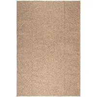 vidaXL Teppich ZIZUR 160x230 cm Jute-Optik Indoor und Outdoor