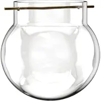 UMAGE - Vase für Stories Standregal, Ø 24 x H 24 cm, klar