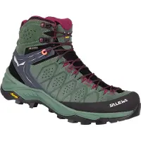 Salewa Laufschuhe für Damen Trainer 2 Mid Gore Tex grün - 38.5