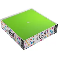 GameGenic Magnetischer Dice Tray Quadrat Schwarz & Grün, faltbar & kompakt