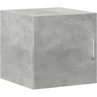 vidaXL Wandschrank Betongrau 40x42,5x40 cm Holzwerkstoff