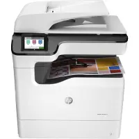 HP PageWide Color MFP 774dn, Tintenstrahl, Farbdruck, 2400 x 1200 DPI, A3, Direktdruck, Schwarz, Weiß