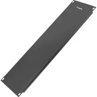 Lanberg AK-1404-B, Blindplatte, Schwarz, 3U, 482,6 mm, 8 mm, 133,3 mm