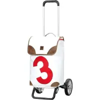 Andersen Shopper MANUFAKTUR Einkaufstrolley Alu Star Shopper 360° 40L Lee 3