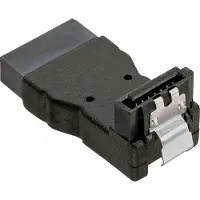 Intos SATA Adapter Stecker/Buchse gewinkelt unten
