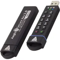 Apricorn Aegis Secure Key 3.0 - USB-Flash-Laufwerk - verschlüsselt - 16 GB - USB 3.0 - FIPS 140-2 Level 3
